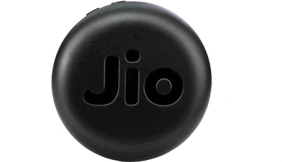 JioFi JMR815 LTE wireless data card launched by Jio as