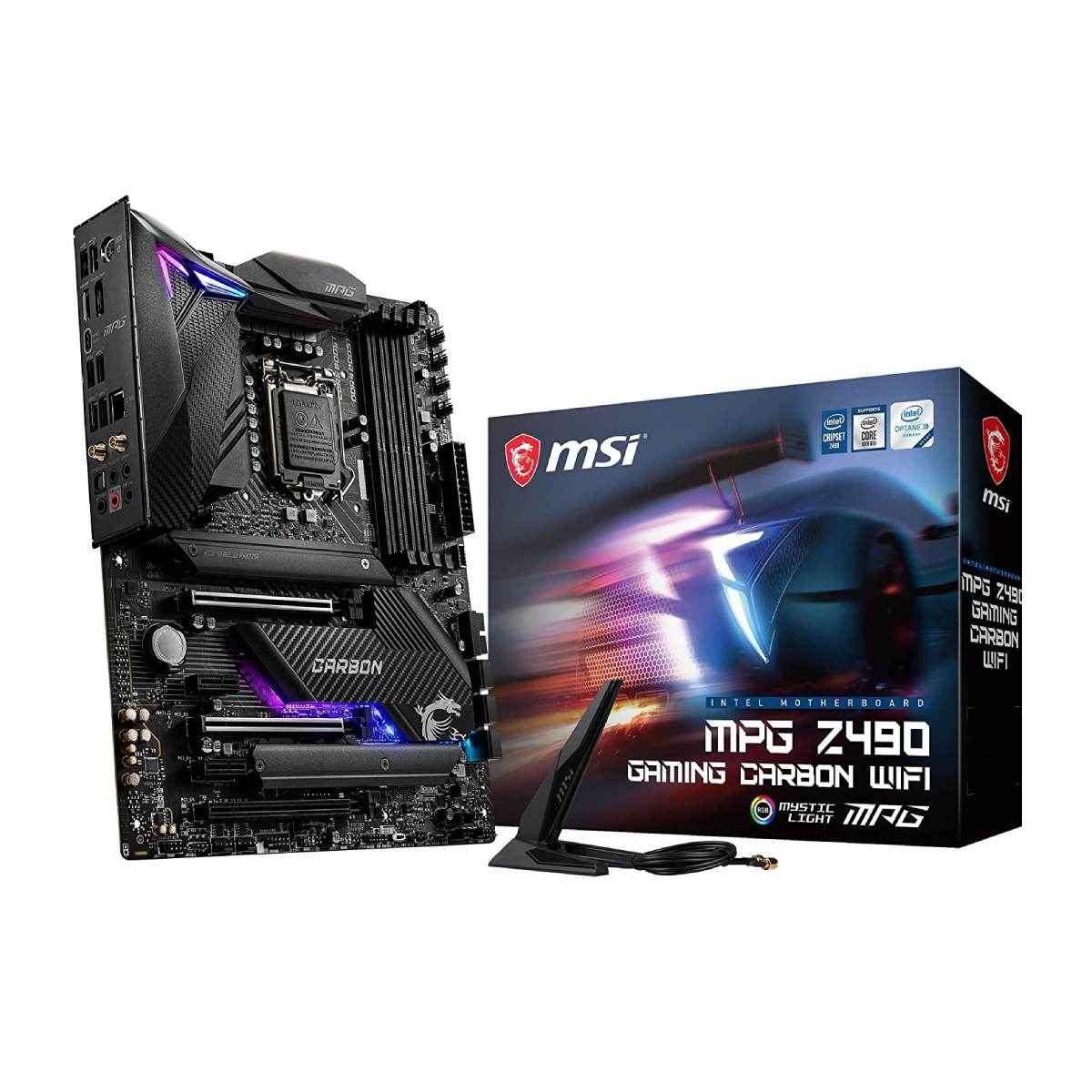 MSI MPG Z490 Gaming Carbon WiFi Gaming Motherboard