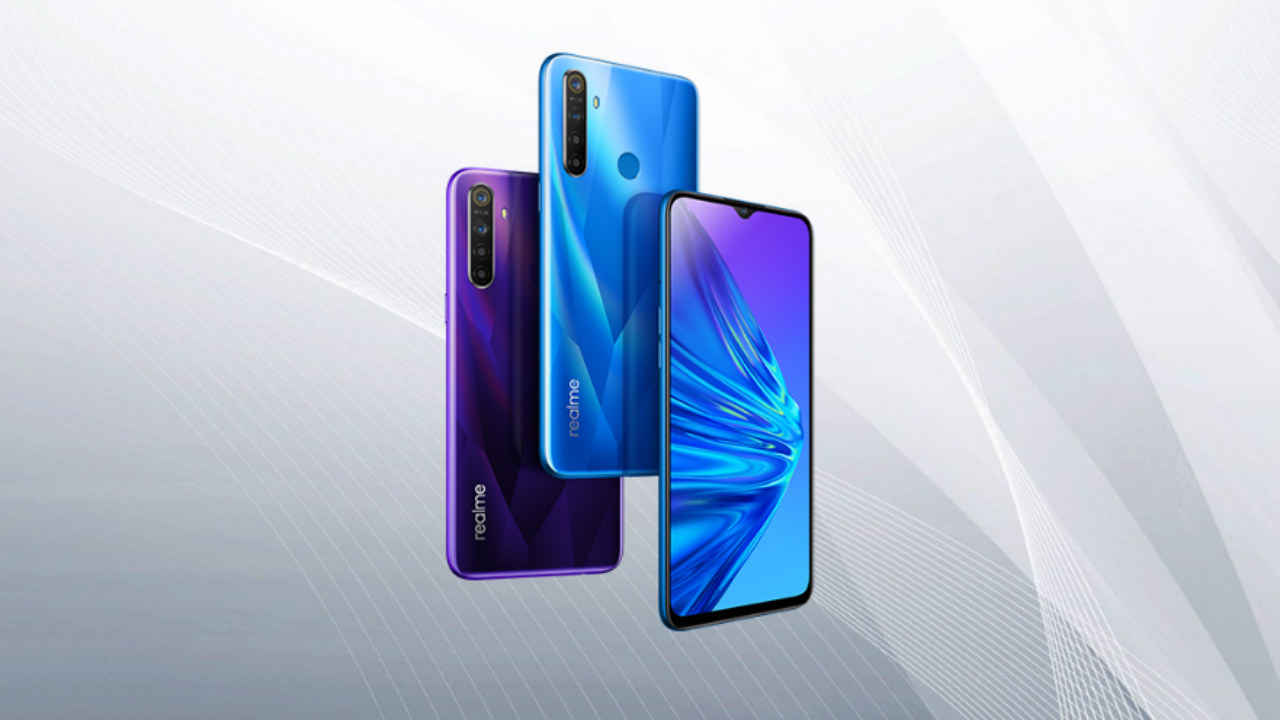 Realme 5 October OTA update brings wide-angle video recording, dark mode and more
