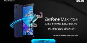 ഡ്യൂവൽ ക്യാമറയിലെ ബഡ്‌ജെക്റ്റ് സ്മാർട്ട് ഫോണുകൾ അസൂസ് സെൻഫോൺ മാക്സ് പ്രൊ എം 1 ,റെഡ്മി നോട്ട് 5 പ്രൊ , ഇൻഫോക്കസ് & ജിയോണി  മോഡലുകൾ  മെയ് 2018