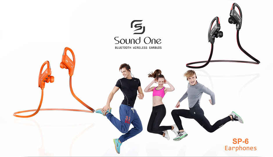 Sound One launches their SP-6 sports bluetooth earphones in India