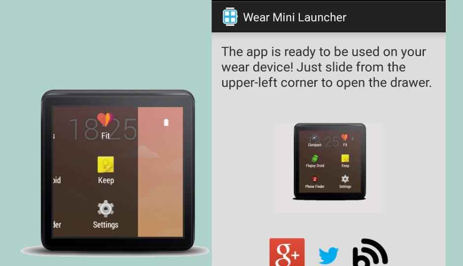 Android Wear Mini Launcher makes it easier to access apps