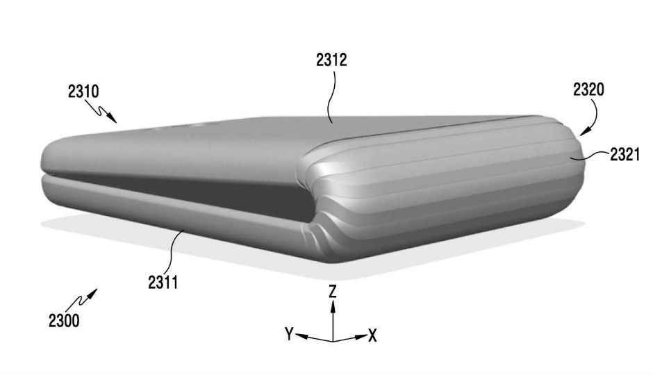 Samsung Galaxy X foldable smartphone revealed in patent images