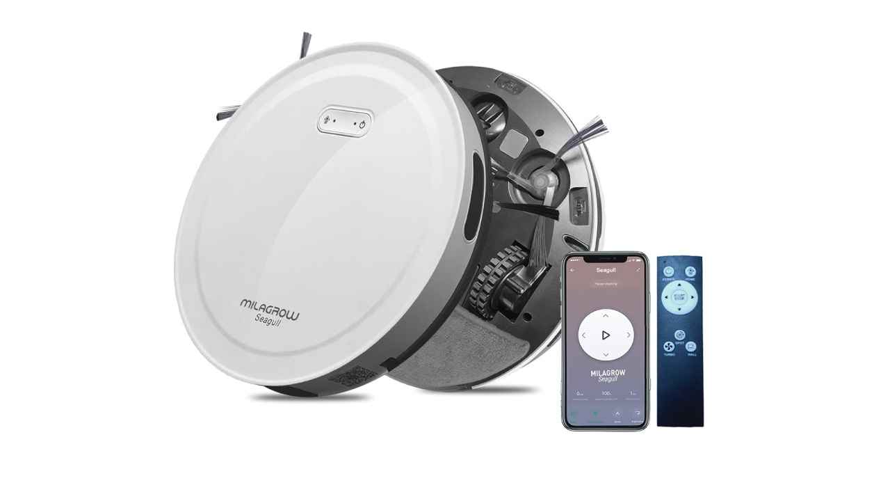 Robotic vacuum cleaners with a high-efficiency filter suitable for those allergic to dust