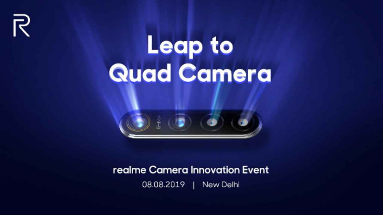 Realme’s 64MP quad-cam smartphone could be called ‘Realme 5’