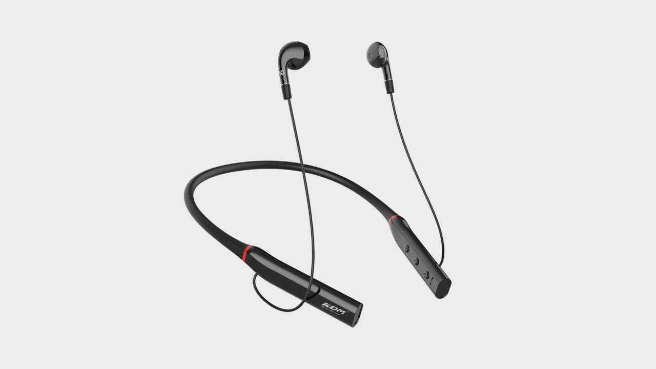 KDM G1-X30 Wireless Neckband Earphones launched in India for Rs 1,299