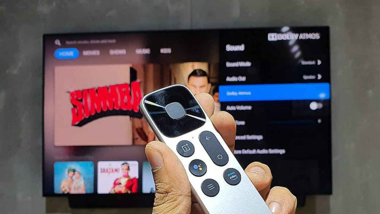 OnePlus TV and remote leaked images hint at design and soundbar features