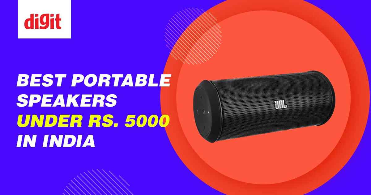 Best Portable Speakers under ₹5,000 in India