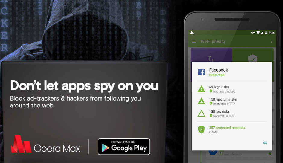 Opera Max adds a Privacy Mode to its Android app