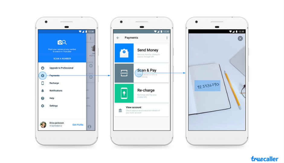 Truecaller adds Essential Numbers, Number Scanning for fast track digital payments to its Android app