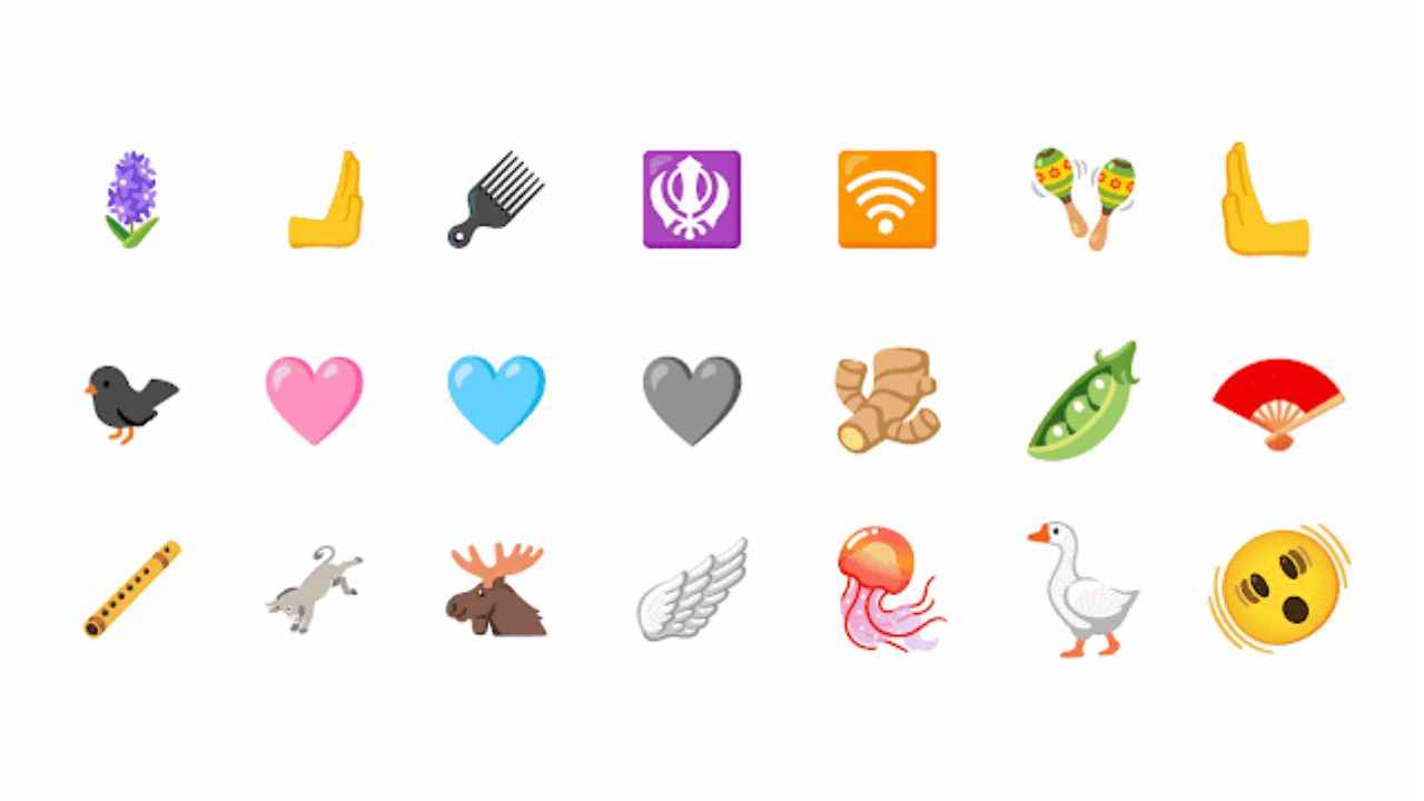 New Android emojis based on Unicode 15 update gives more expression, even animated ones: Full list and availability details | Digit