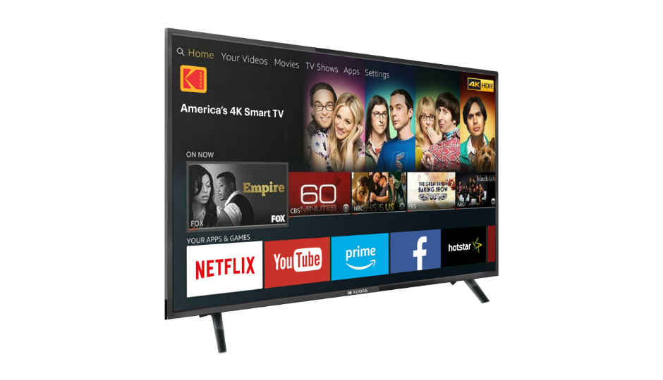 Kodak 4K 43UHDX Smart LED TV with app support, Miracast launched in India at 23,999