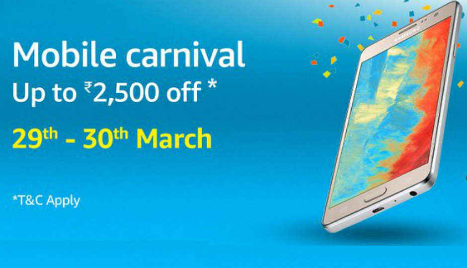 Top deals to check out during Amazon’s Mobile Carnival