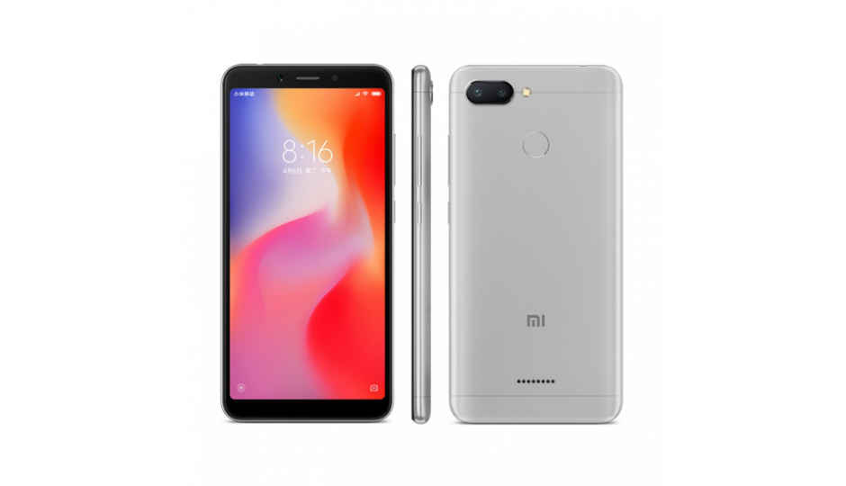 Xiaomi Redmi 6 Redmi 6A with 5 45 inch 18 9 display face 