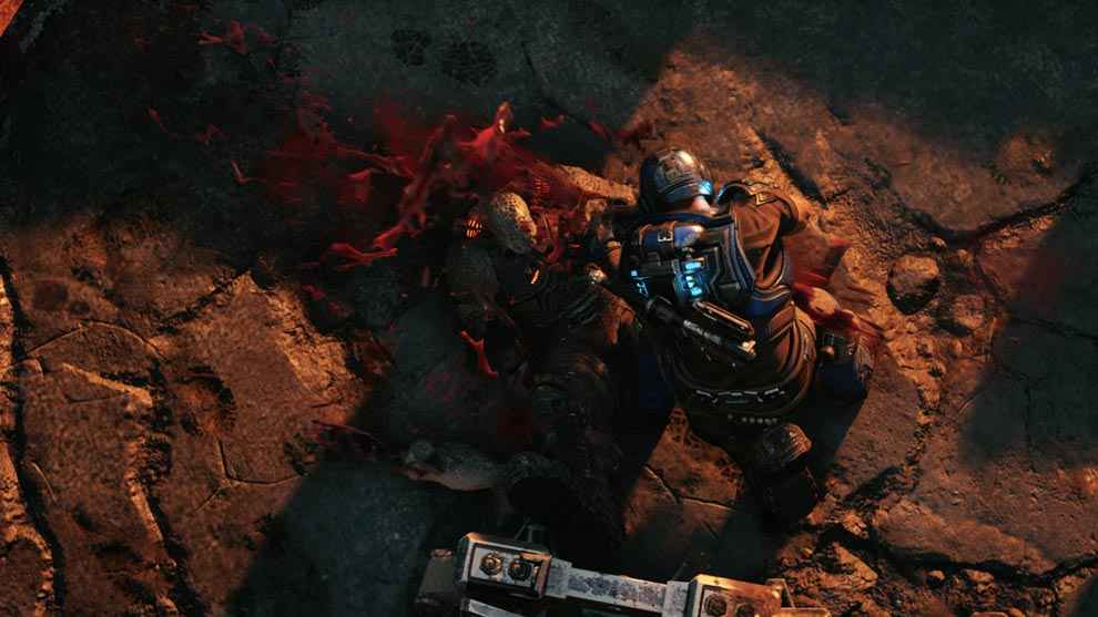 Gears Tactics has the right visual treatment for a game belonging to the Gears of War franchise