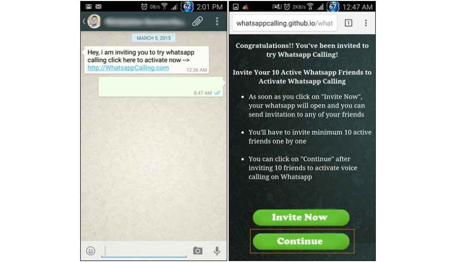 Fake voice-calling invitation scam hits WhatsApp users