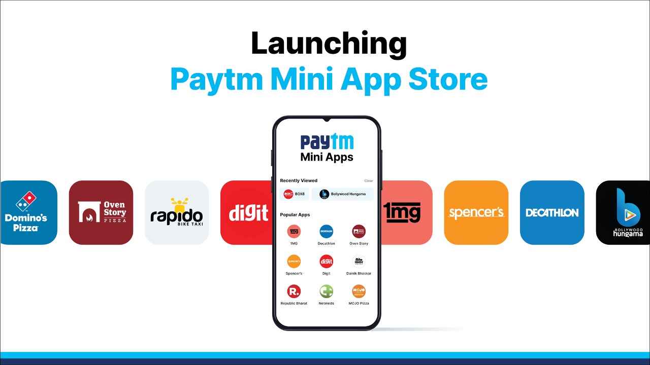 ಗೂಗಲ್ ಪ್ಲೇ ಸ್ಟೋರ್‌ಗೆ ಸ್ಪರ್ಧಿಸಲು Paytm ಮೇಡ್ ಇನ್ ಇಂಡಿಯಾ Mini App Store ಅನ್ನು ತರಲಿದೆ