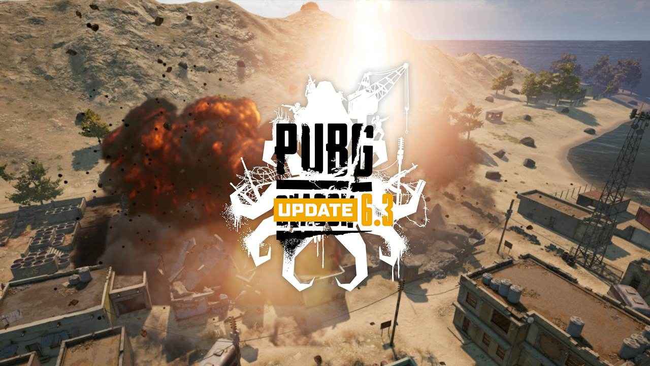 PUBG on PC update 6.3:  Adds changes to weapons and Team Deathmatch