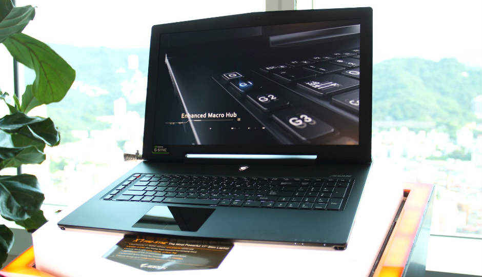 Computex 2015: Gigabyte shows off its new gaming laptops Computex 2015: Gigabyte shows off its new gaming laptops