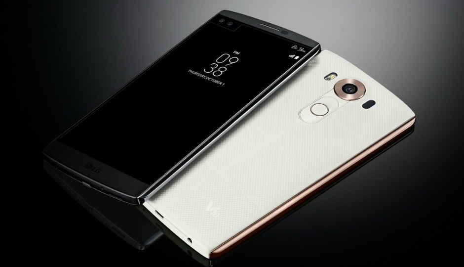 LG V10 announced, features secondary display and dual-front camera