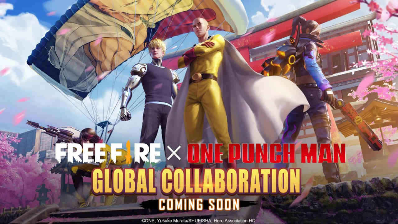 Garena Free Fire announces partnership with One-Punch Man