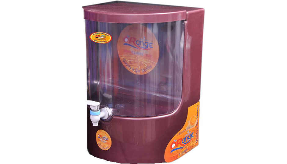 orange Dolphin Maroon RO System 10 RO Water Purifier (Maroon)