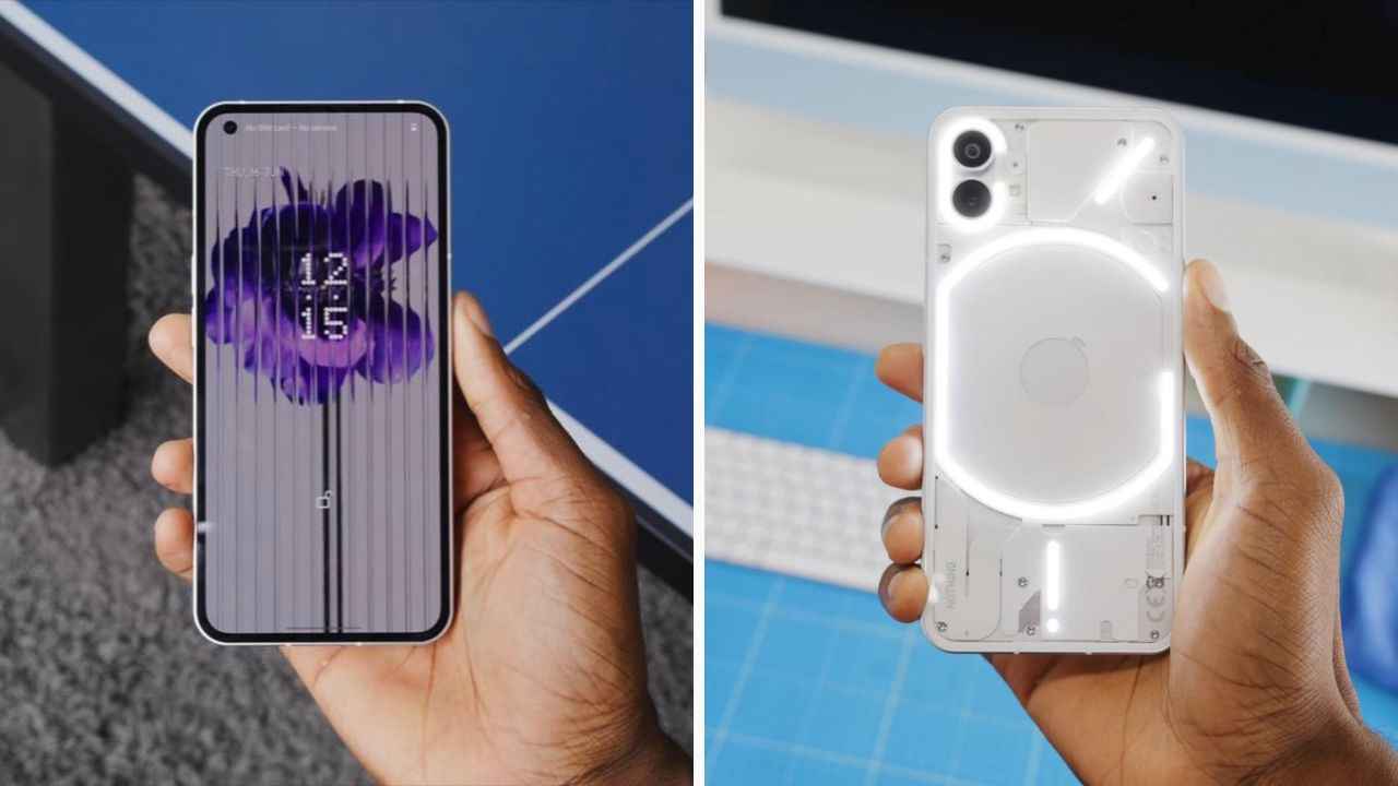 NOTHING PHONE 1 : जगातला पहिला ट्रान्सपरंट फोन लाँच, मागील पॅनलवर आकर्षक लाईट्स, किंमतही बजेटमध्ये