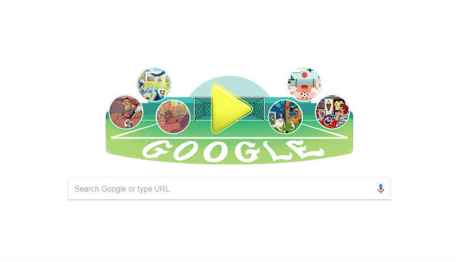 असा आहे FIFA वर्ल्ड कप 2018 च्या दुसर्‍या दिवशीचा Google Doodle