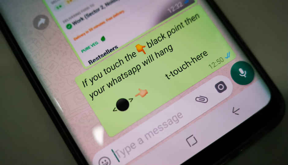 A WhatsApp message is crashing smartphones, here’s why | Digit