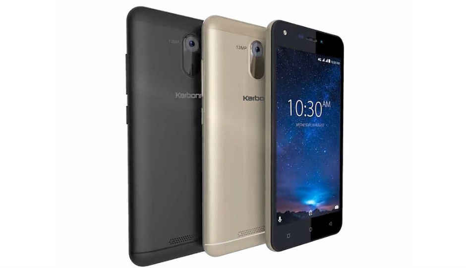 Karbonn launches Titanium Jumbo with 4000mAh battery, Android Nougat at Rs 6,490