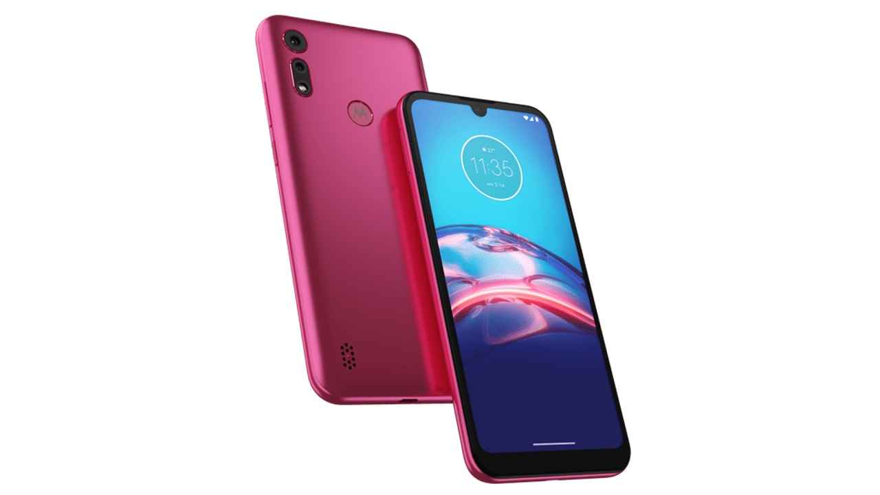 Motorola Moto E6i with Android 10 Go Edition and dual cameras launched