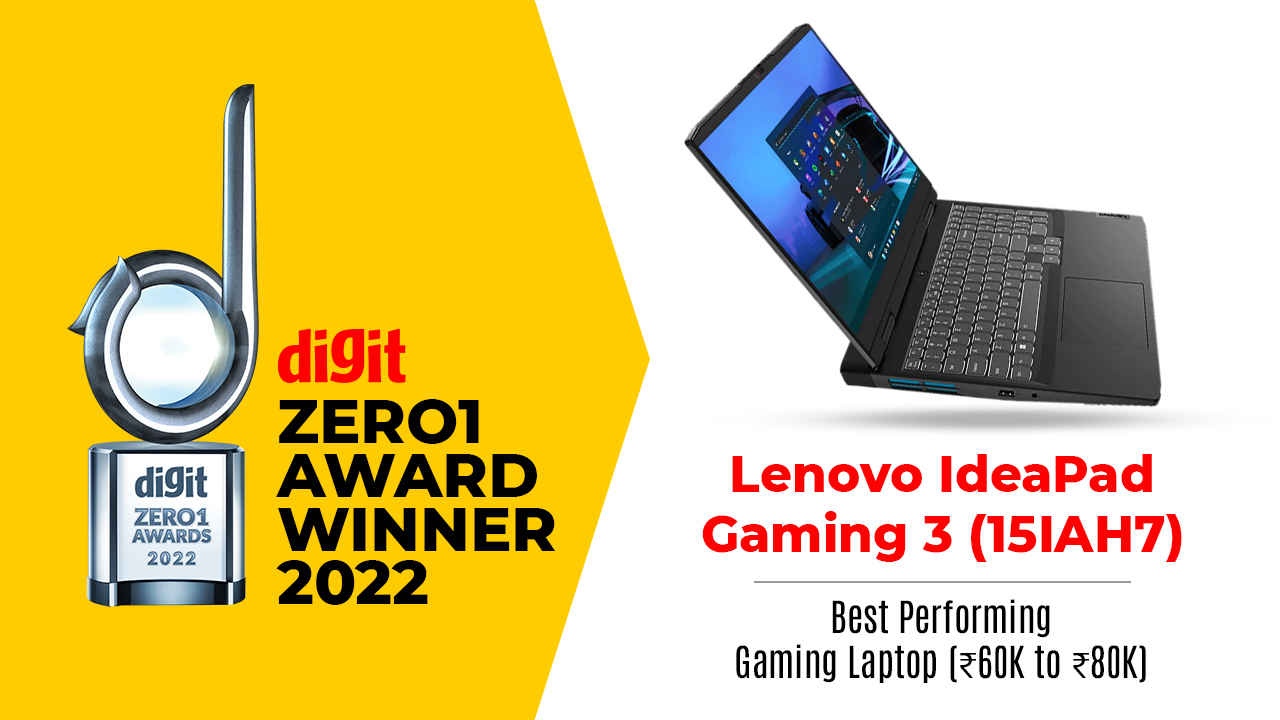 Digit Zero1 Awards and Digit Best Buy Awards 2022: Best Gaming Laptop (₹60K-₹80K)