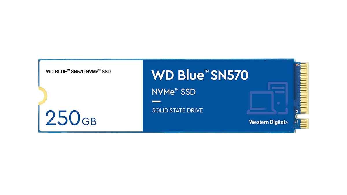 WD Blue SN570 250GB NVMe SSD