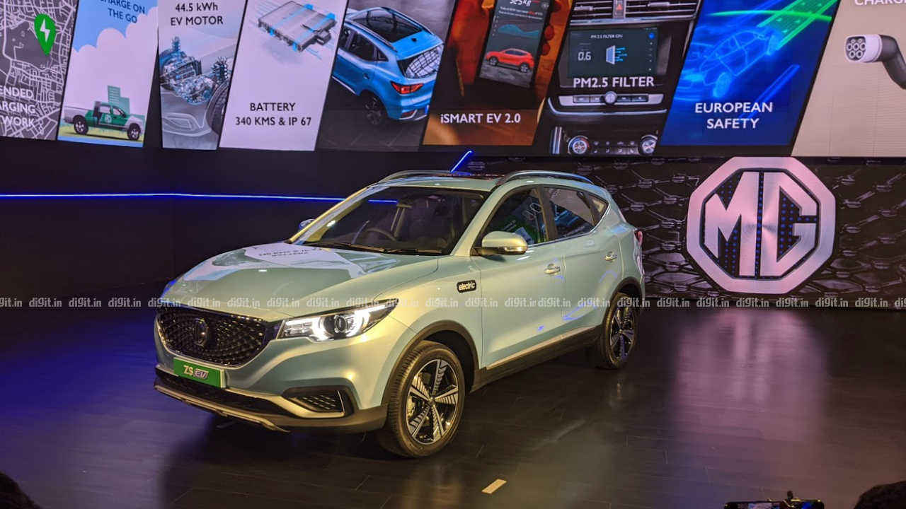 MG ZS EV officially launched in India starting at Rs 20.88 lakh