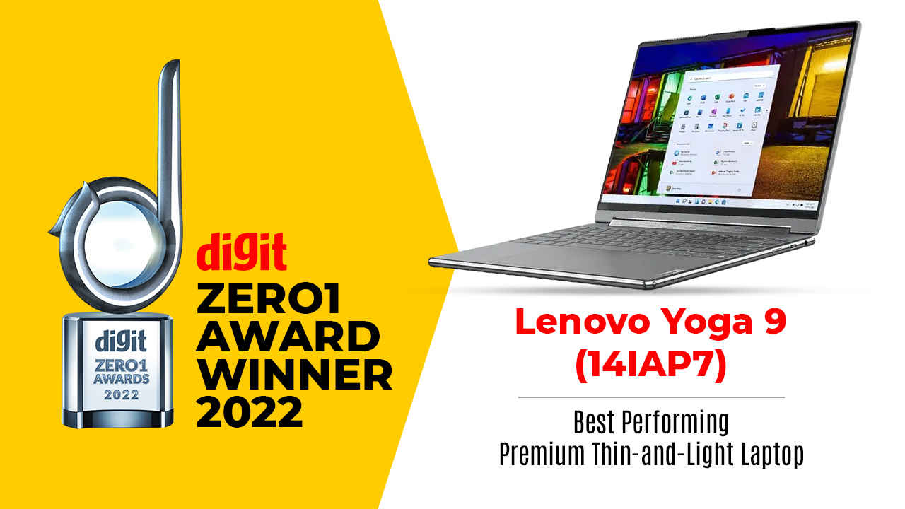 Digit Zero1 Awards and Digit Best Buy Awards 2022: Best Premium Thin and Light Laptop