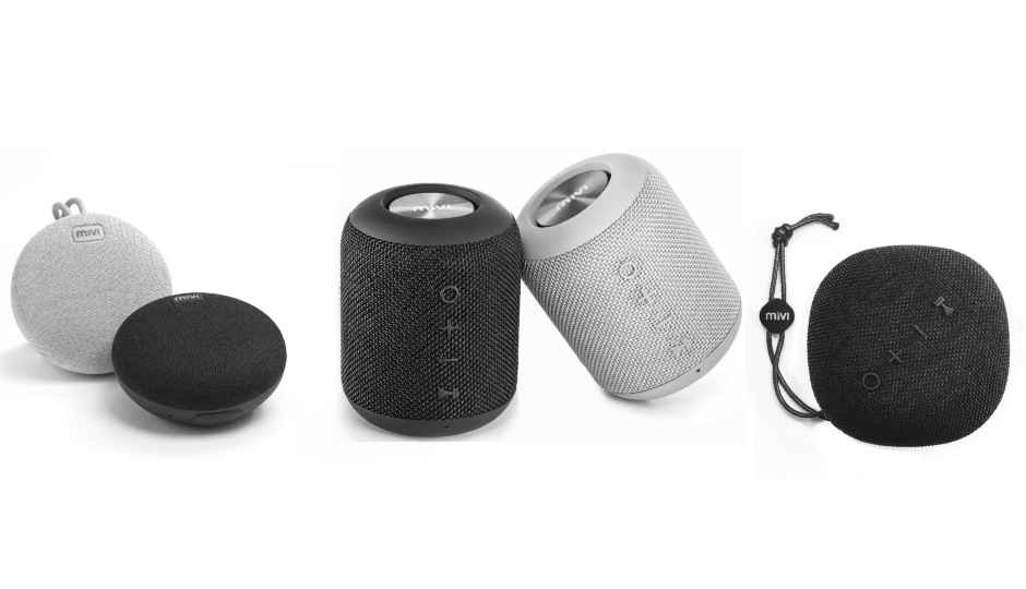 Mivi lauches three new portable Bluetooth speakers in India
