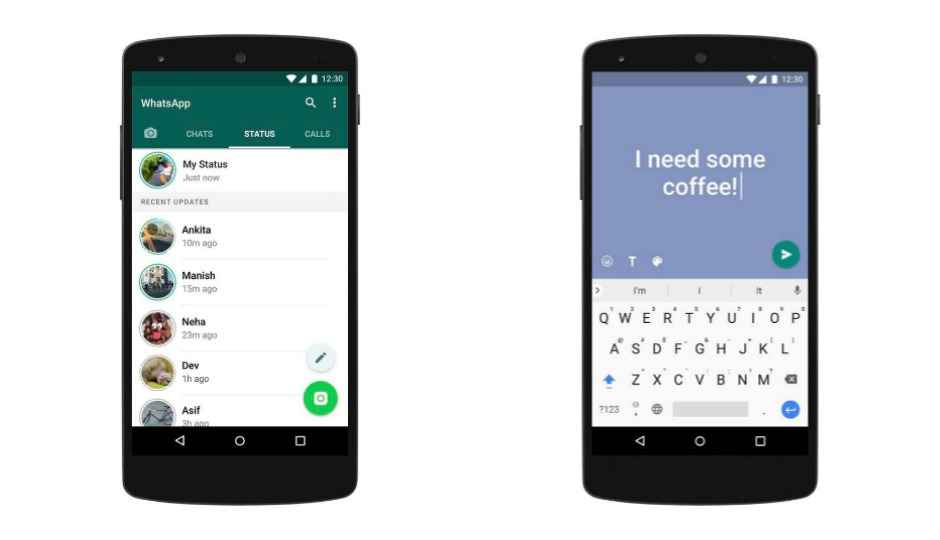 WhatsApp coloured text status update rolling out for Android, iOS app