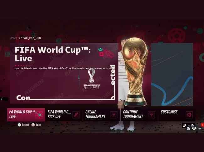 FIFA 23 WC mode