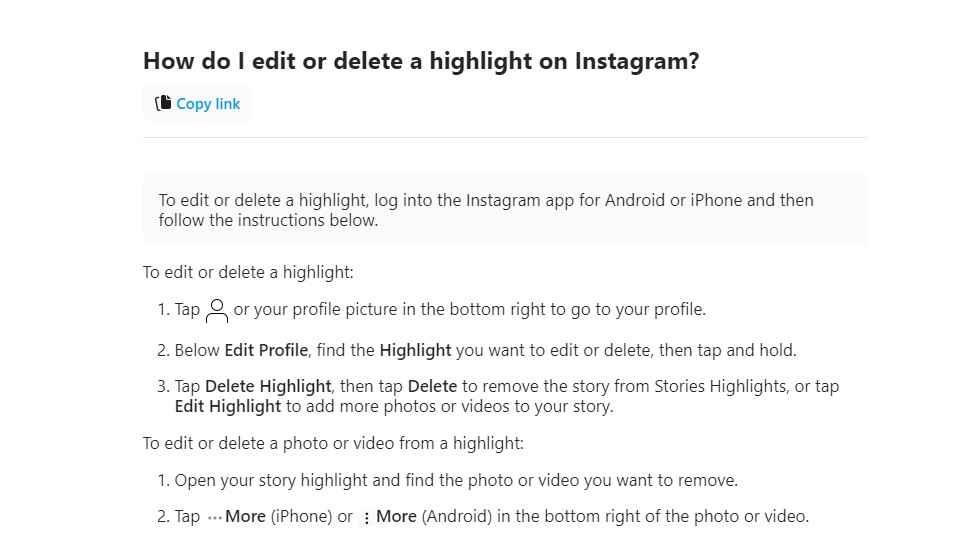 Instagram highlights: How to create Highlights, merge and add custom