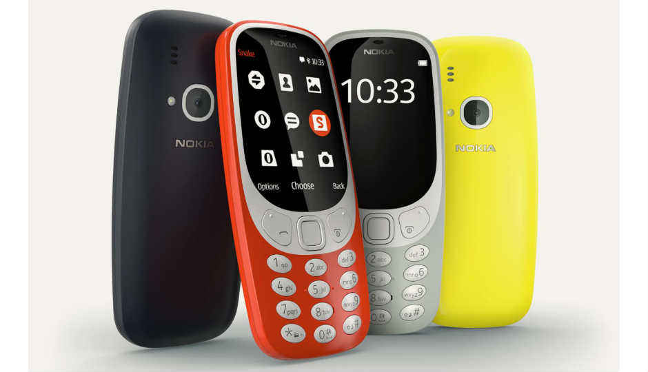 Nokia 3310 launched at Rs. 3,310 in India, available from May 18