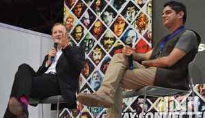 Sherlock creator Mark Gatiss at Mumbai Comic Con 2014
