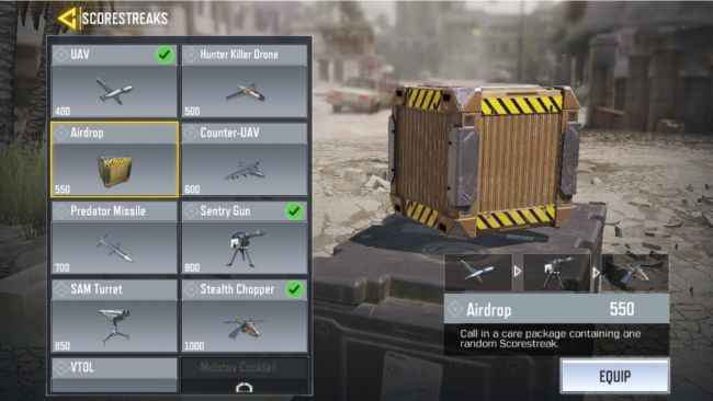 call of duty care package box