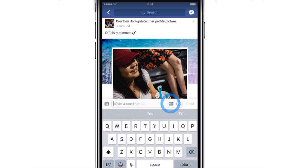 Facebook introduces GIFs in comments to celebrate 30 years of the image format