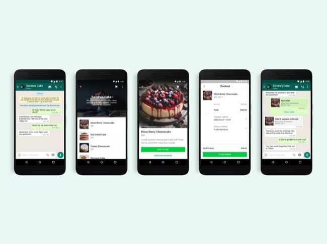 WhatsApp adds shopping button 