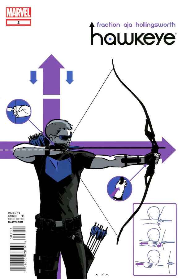 Hawkeye marvel comic cover