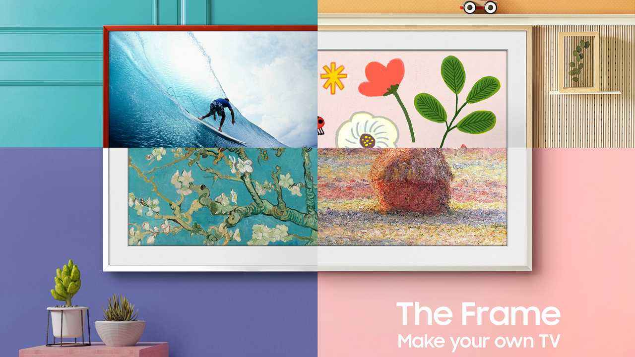 Samsung The Frame 2021 Review : Elegant design, punchy colours