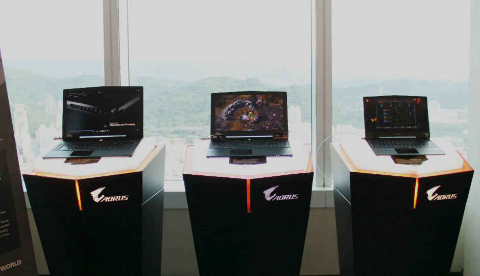 Computex 2015: Gigabyte shows off its new gaming laptops Computex 2015: Gigabyte shows off its new gaming laptops
