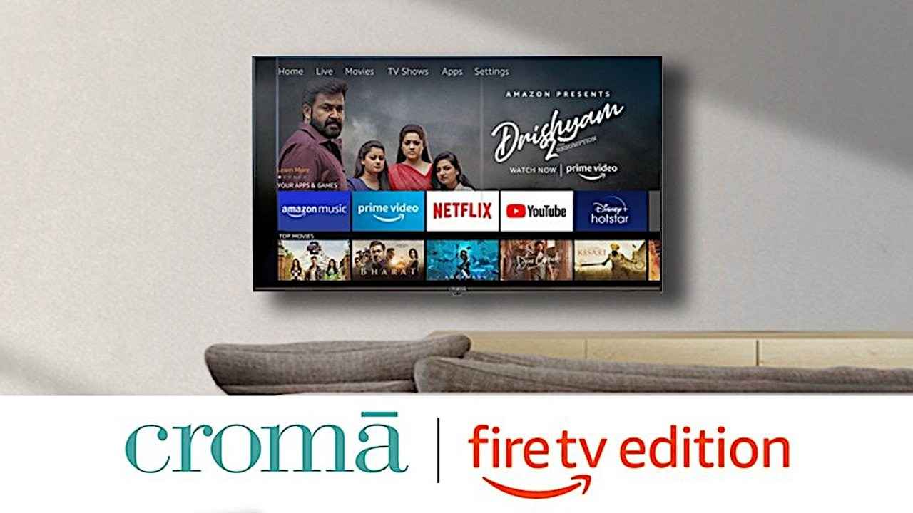 Croma Fire TV Edition LED televisions launched in India starting at Rs 17,999