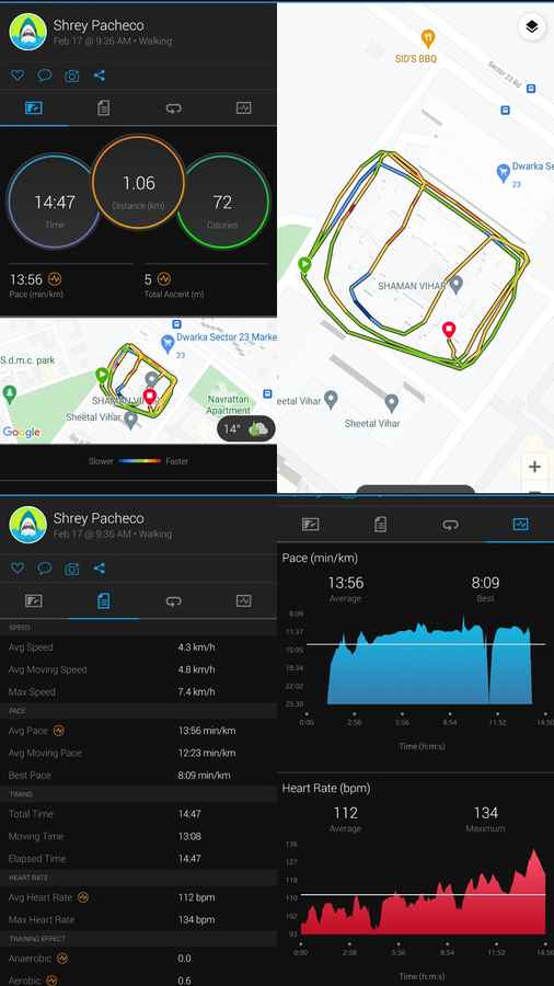 Garmin Fenix 7X Solar: Display and UI