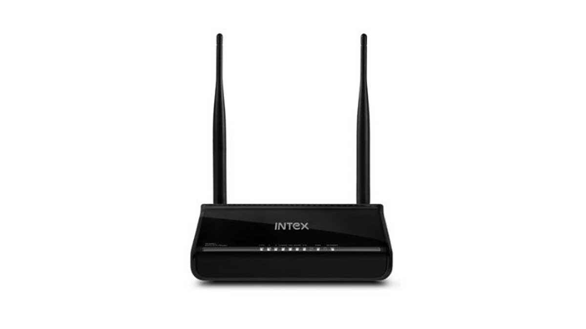 Intex Wireless N300 ADSL2+ Modem router